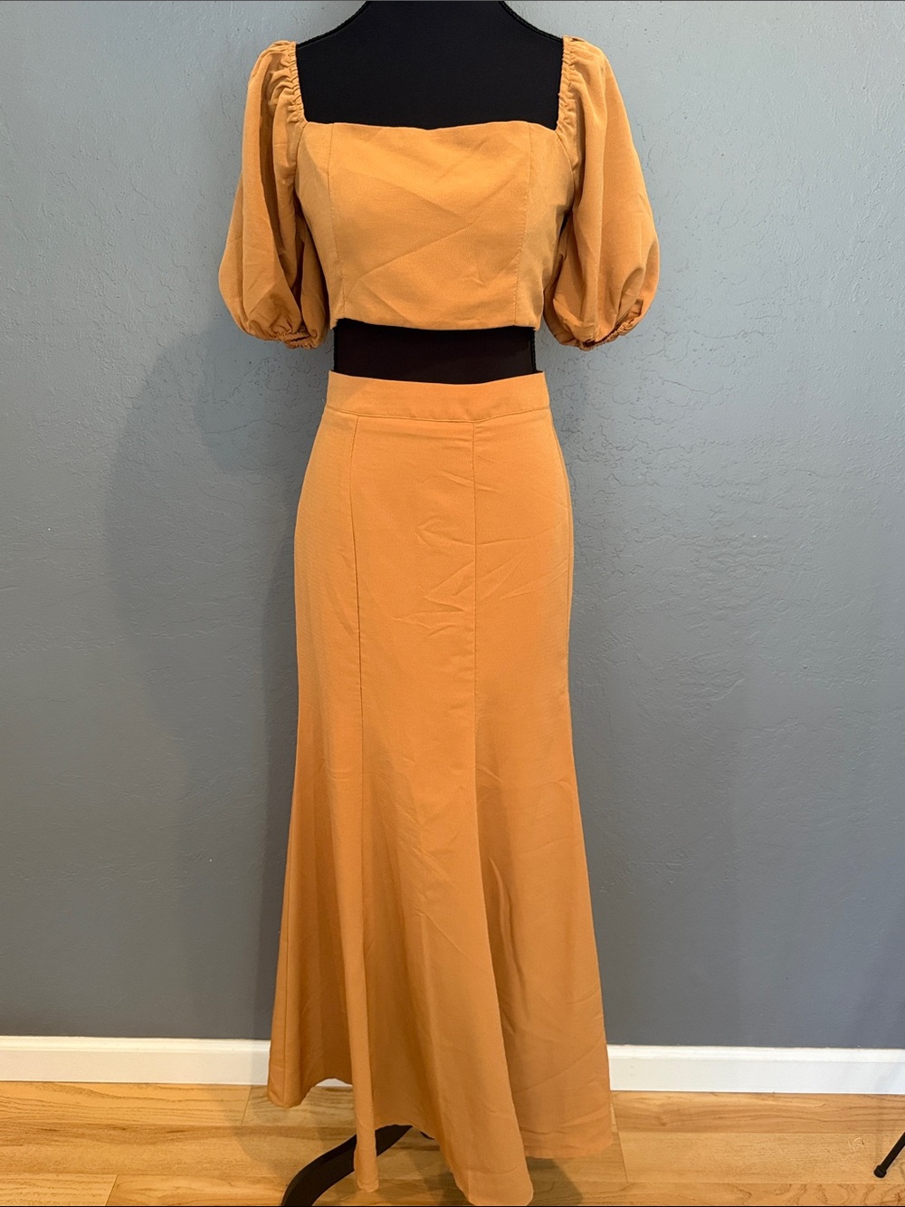 Women's Long Flared Skirt Set